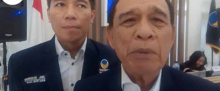 Memperingati Harlah Partai NasDem yang ke-14 Tahun, Kantor DPW Partai NasDem Provinsi Sumut Bagi-Bagi Sembako