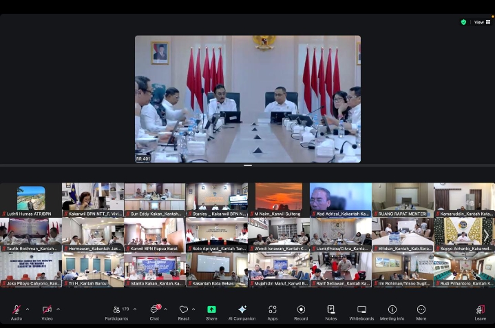 Monev Layanan Pertanahan, Menteri Nusron Tekankan Kepastian bagi Masyarakat