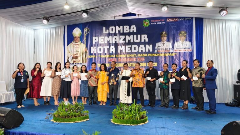 Beni Sinumba Hadiri Penutupan Lomba Pemazmur 2025, Pastor Sampaikan Curhat Soal Pendidikan Agama Katolik di Sekolah Negeri