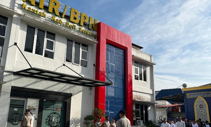 Apel Pagi di Kantor Pertanahan Deli Serdang: Kukuhkan Disiplin dan Semangat Pengabdian