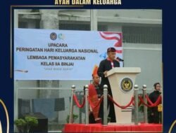 Semarak Hari Keluarga Nasional, Pegawai Lapas Binjai Kenakan Busana Adat Nusantara Gaungkan Peran Ayah dalam Keluarga