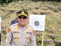 KAPOLRES BINJAI LATIHAN MENEMBAK BERSAMA FORKOPIMDA BINJAI