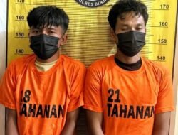 Tak Ada Ruang Bagi peredaran gelap Narkoba, Polres Binjai Amankan Dua Pelaku Penjual Sabu”