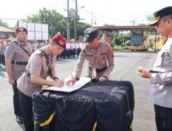 Kapolresta Deli Serdang Pimpin Sertijab Kasat Reskrim dan Dua Kapolsek Jajaran