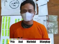 “Pria Asal Marindal Ditangkap Satresnarkoba Polres Binjai Saat Jual Narkoba”