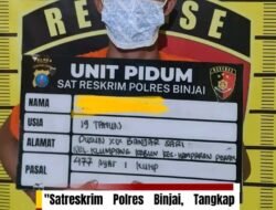 “Satreskrim Polres Binjai, Tangkap Pelaku Curanmor Di Kos-Kosan”