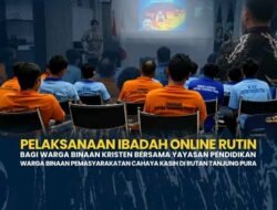 Pelaksanaan Ibadah Online Rutin