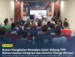 Rutan Pangkalan Brandan Gelar Sidang TPP Bahas Usulan Integrasi dan Remisi Warga Binaan
