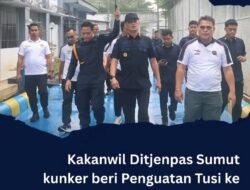 KAKANWIL DITJENPAS SUMUT LAKUKAN KUNJUNGAN KERJA KE LAPAS PEMUDA KELAS III LANGKAT