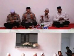 PENGAJIAN DAN SYUKURAN DI RUMAH DINAS KAPOLRES BINJAI BERSAMA RUMAH YATIM DAARUL HAMID AS SALAM