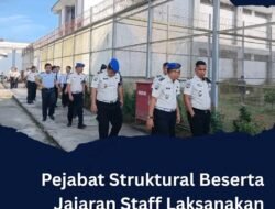 Pejabat Struktural Beserta Jajaran Staf Laksanakan Sapa kasih ke warga Binaan