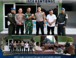 KAPOLRES BINJAI KUNJUNGI SUBDENPOM 1/5-2, PERKUAT SINERGITAS JAGA KAMTIBMAS