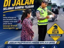 Satlantas Polres Binjai Ajak Masyarakat Jadi Pelopor Keselamatan Berlalu Lintas*