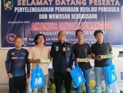 Kegiatan Wasbang Antonius Devolis Tumanggor Penuh Kekeluargaan, Peserta Membludak