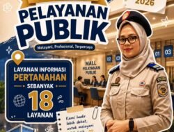 Mall Pelayanan Publik Layani 18 Permohonan Informasi Pertanahan pada Periode 6–10 Juli 2026