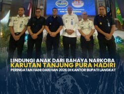 Karutan Tanjung Pura Hadiri Peringatan HANI dan HAN 2026, Perkuat Komitmen Lindungi Anak dari Bahaya Narkoba