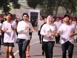 Rehat Sejenak dari Aktivitas Kantor, Kementerian ATR/BPN Adakan Slow Run Rutin Sepulang Kerja