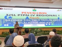 PTPN IV Regional I Salurkan Bantuan TJSL Rp 706 Juta untuk Pembangunan Sosial Berkelanjutan
