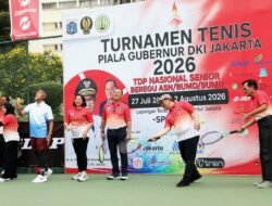 Bangun Soliditas Melalui Olahraga, Kementerian ATR/BPN Berpartisipasi dalam Turnamen Tenis Piala Gubernur DKI Jakarta 2026