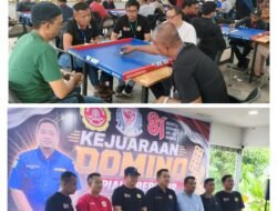 Salurkan Hobi Sekaligus Pererat Tali Silaturahmi, Karang Taruna Kota Medan Gelar Kejuaraan Domino