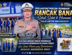 Kebugaran dan Kekompakan Jadi Kekuatan Polantas, Kombes Pol. H.M. Reza Chairul Akbar Sidiq Kedepankan Pelayanan Masyarakat