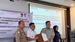 Jadilah Pelopor Keselamatan, Satlantas Polresta Padang Sosialisasi Tertib Lalu Lintas di Padang Barat