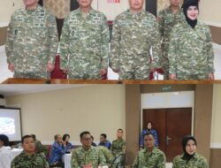 Gelar Syukuran Kenaikan Pangkat, Kaotmil I-02 Medan: Pangkat Naik, Amanah dan Tanggung Jawab Harus Semakin Besar
